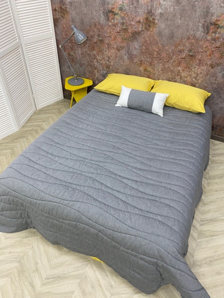 Покрывало Waves вареный хлопок