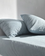 Постельное белье Blue Fog, washed cotton
