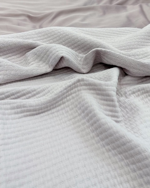 Покрывало-плед Cotton Pearl Grey