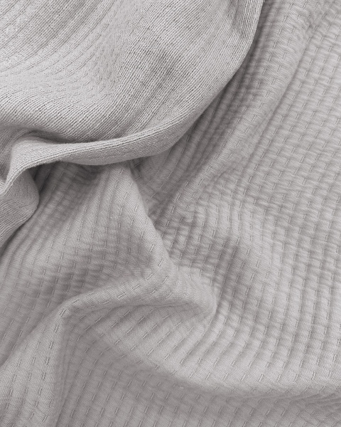 Покрывало-плед Cotton Pearl Grey