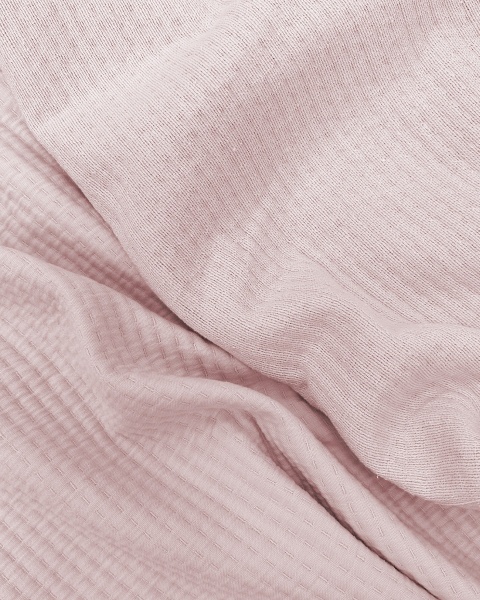 Покрывало-плед Cotton Powder Pink