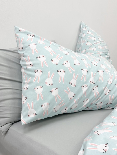 Детское белье трикотаж Bunny с простыней на резинке