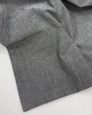 Gray, washed cotton простыня классическая 160х230