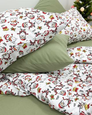 Детское белье трикотаж Santa с простыней на резинке