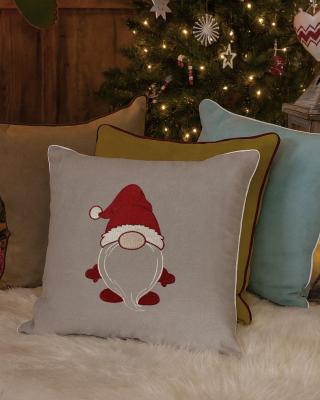 Декоративная подушка New Year's Gnome