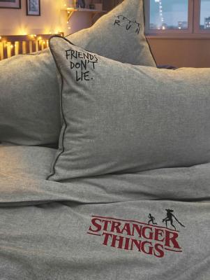 Постельное белье Stranger Things, washed cotton