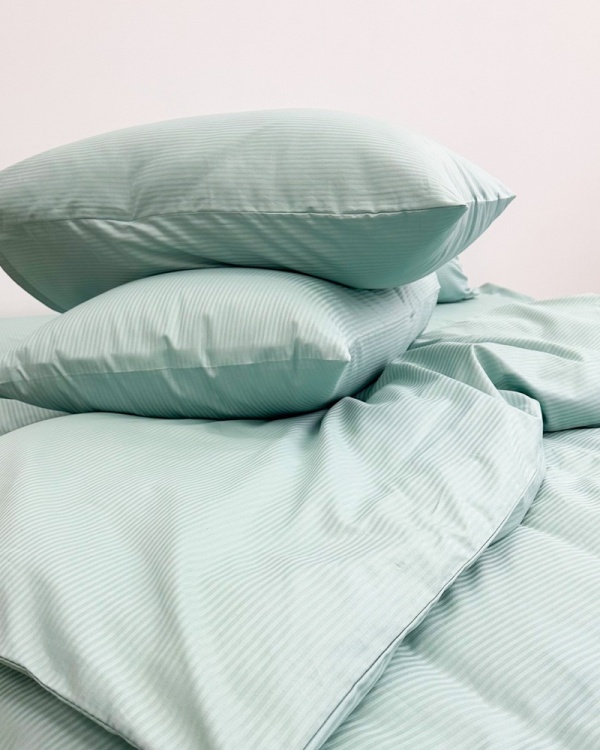 Постельное белье Stripe Aqua