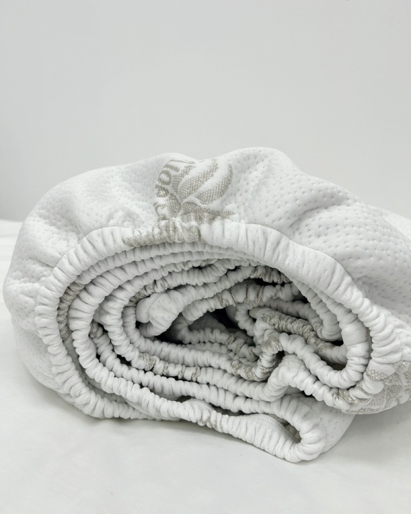 Трикотажный наматрасник Elastic для круглой кровати