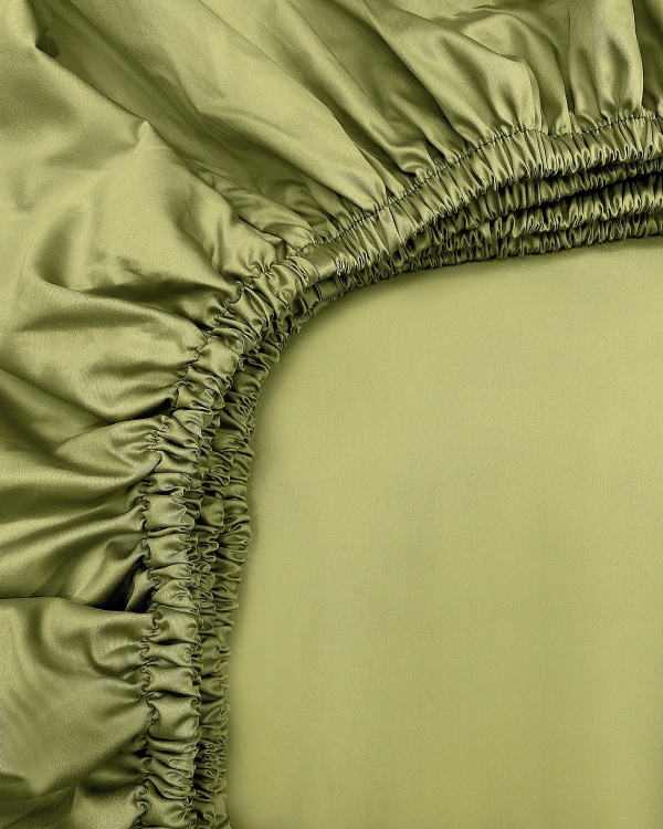 Простыня на резинке Hilton Multicolor Lux