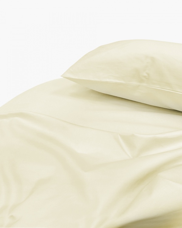 Постельное белье Cream Satin для круглой кровати