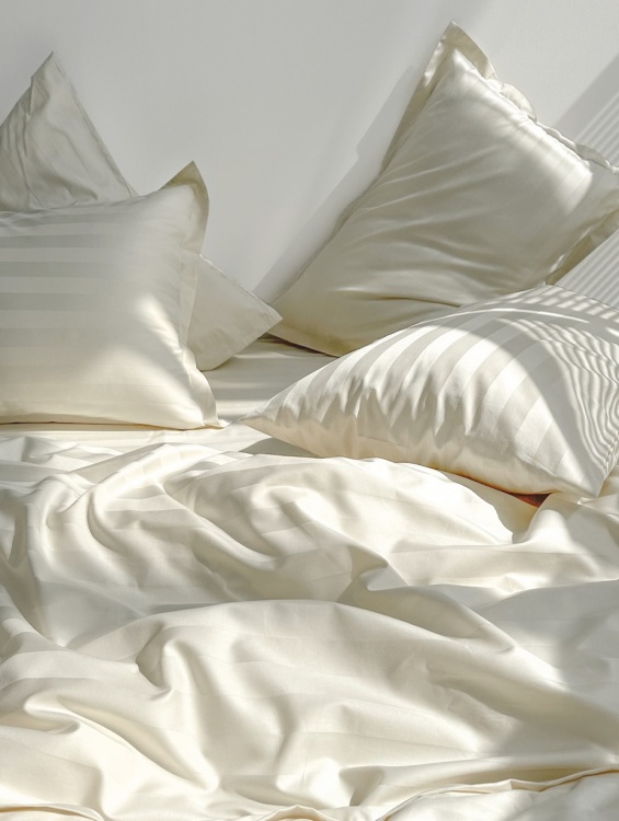 Постельное белье Stripe Cream Постельное белье Stripe Cream