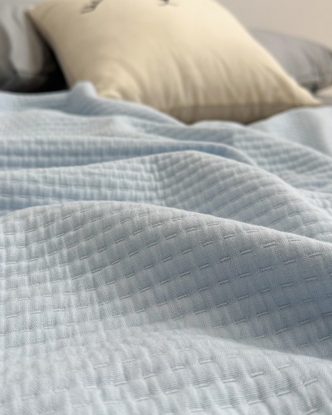 Детское покрывало-плед Cotton Blue Sky