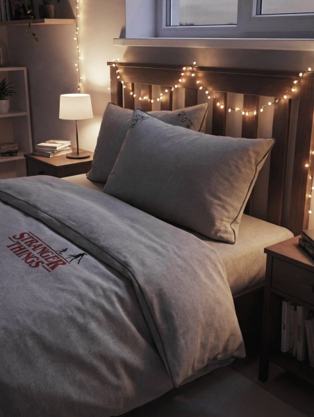 Постельное белье Stranger Things, washed cotton