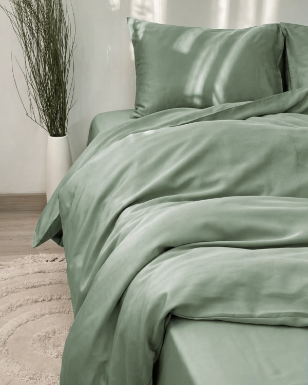Постельное белье Тенсел Нежный Шалфей