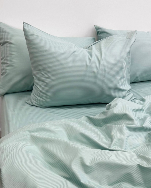 Постельное белье Stripe Aqua