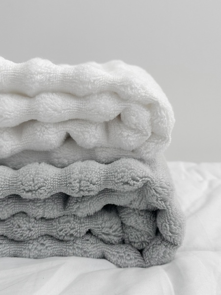Полотенце Wave, Серое
