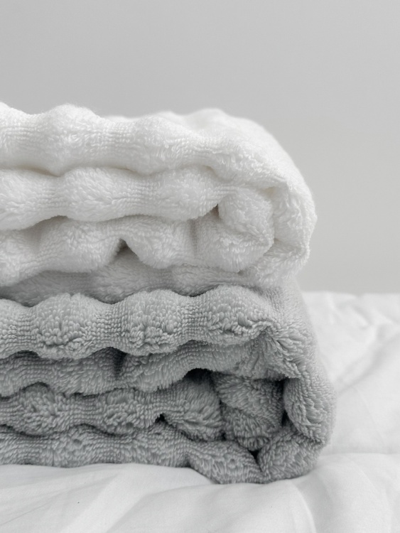 Полотенце Wave, Серое