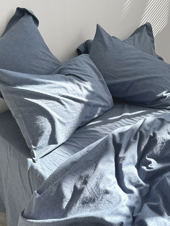 Постельное белье Jeans, washed cotton