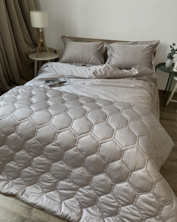 Покрывало Соты, сатин