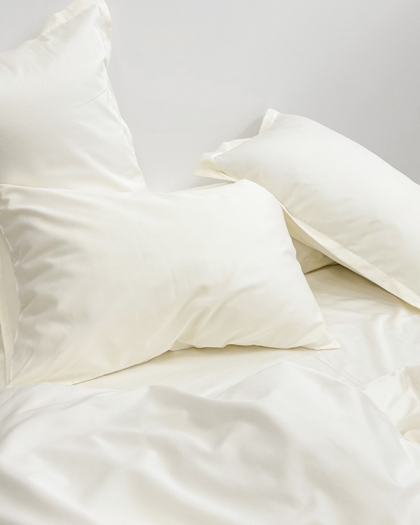 Постельное белье Ivory Lux с простыней на резинке