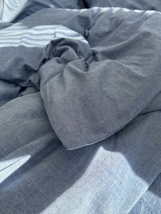 Постельное белье Jeans, washed cotton с простыней на резинке