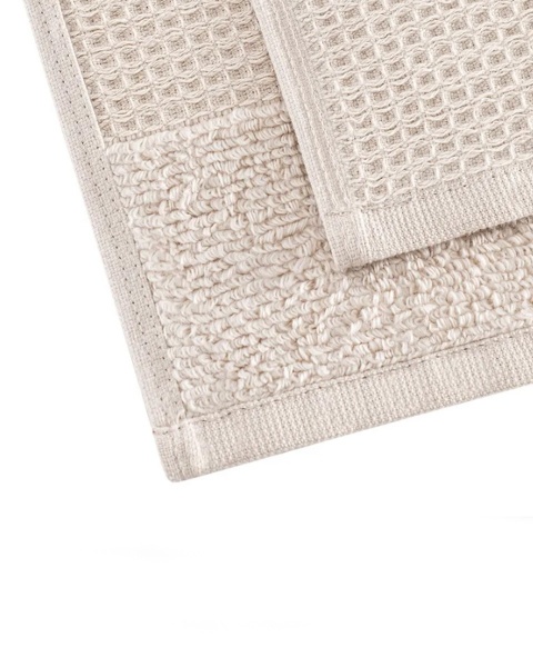 Полотенце двустороннее Truva, Бежевое