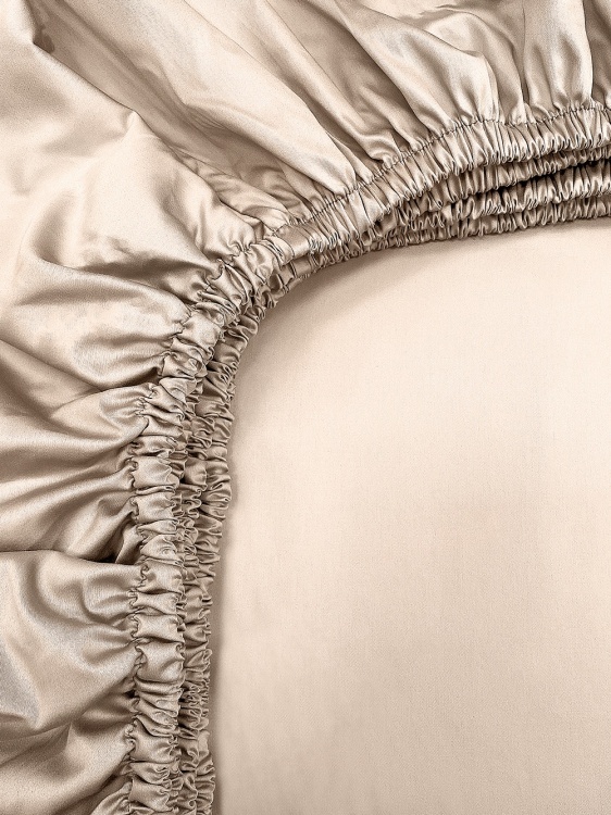 Простыня на резинке Hilton Multicolor Lux