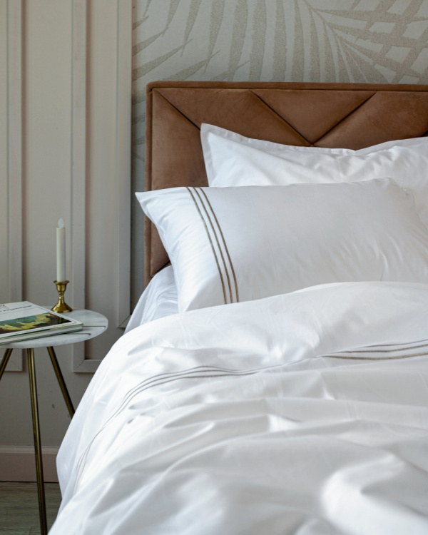 Постельное белье Garson с простыней на резинке