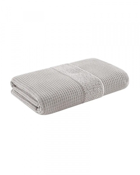 Полотенце двустороннее Truva, Серое