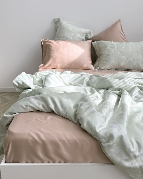 Постельное белье Tencel Herbal, oliva