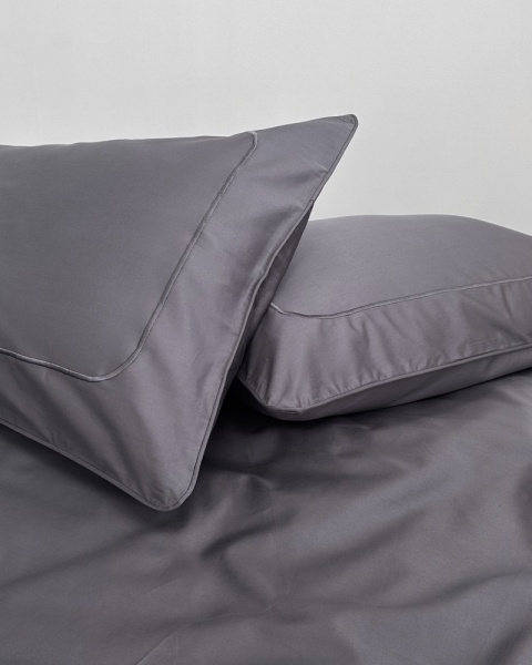 Постельное белье Modern retro, Grafit с простыней на резинке