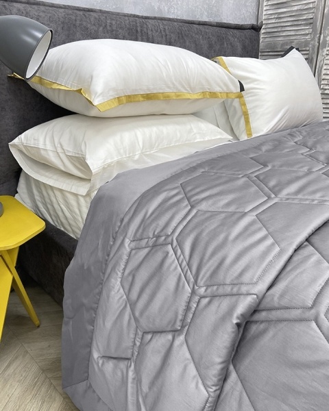 Покрывало Соты, сатин