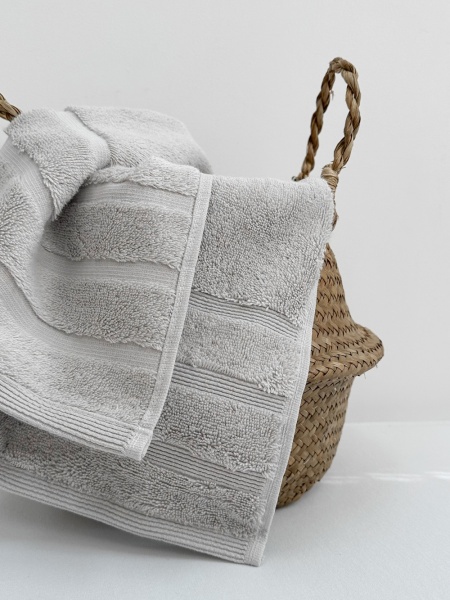 Полотенце из микрокоттона Opus, Серое