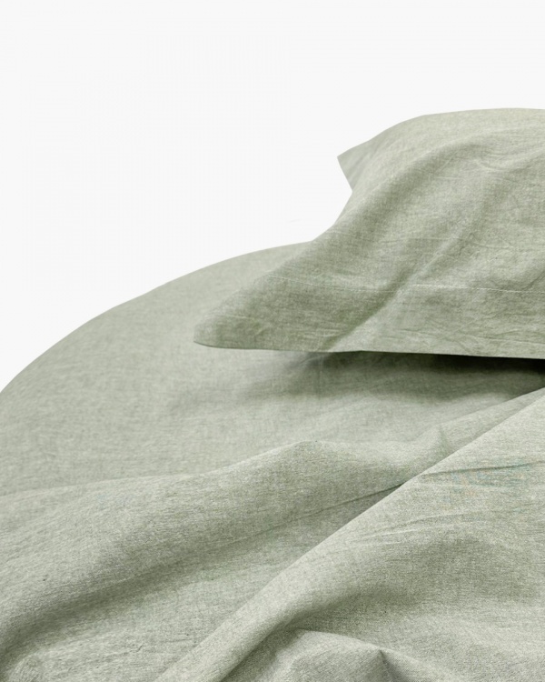 Постельное белье Oliva, washed cotton для круглой кровати