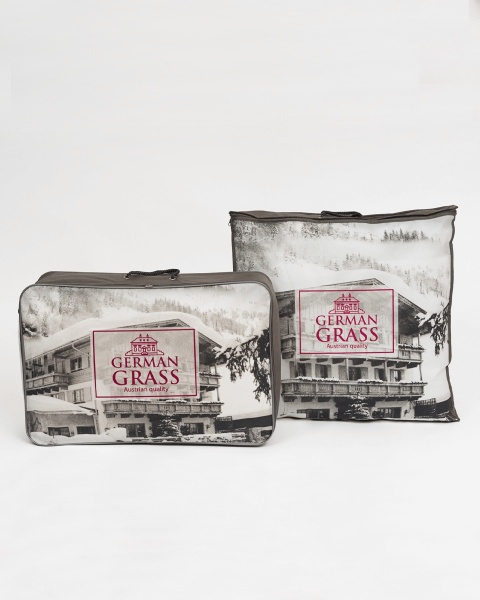 Курглое одеяло Royal Down Grass всесезонное