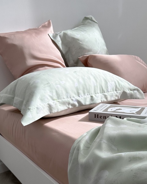 Наволочка Tencel Herbal, oliva