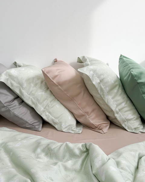 Постельное белье Tencel Herbal, oliva