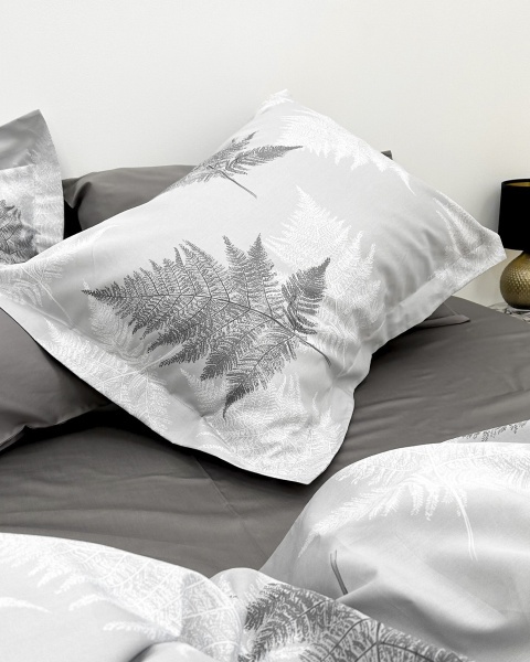 Наволочка Grey Tropics Lux