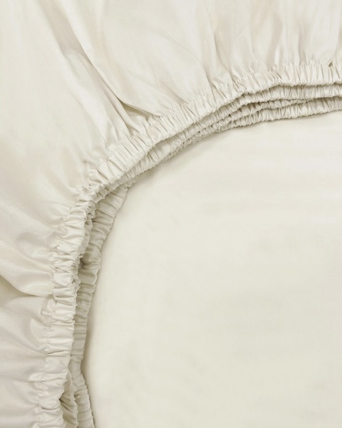 Постельное белье Ivory Lux с простыней на резинке