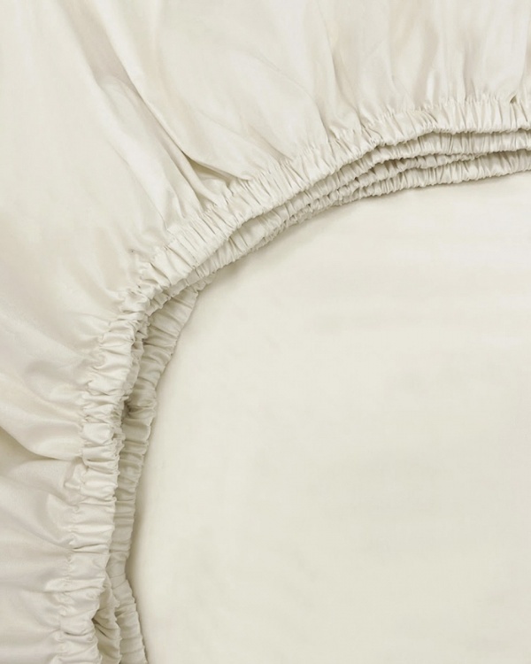 Постельное белье Ivory Lux с простыней на резинке