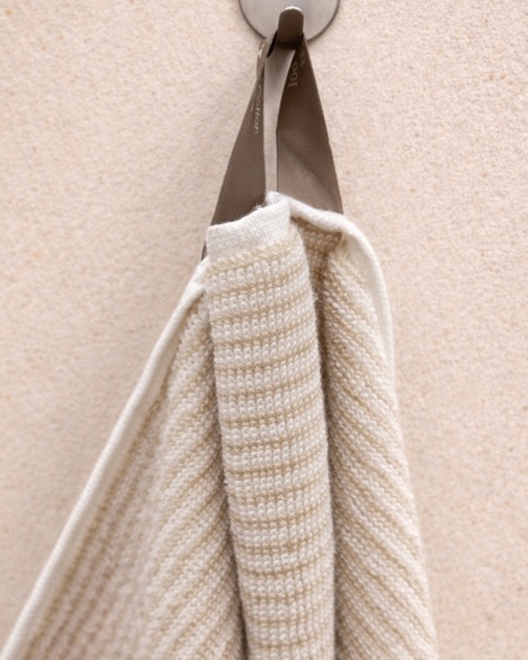 Полотенце из микрокоттона Hatch, Бежевое