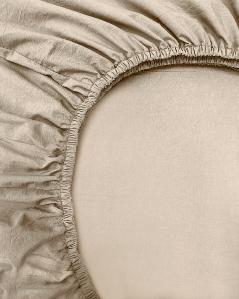 Постельное белье Provence, washed cotton с простыней на резинке