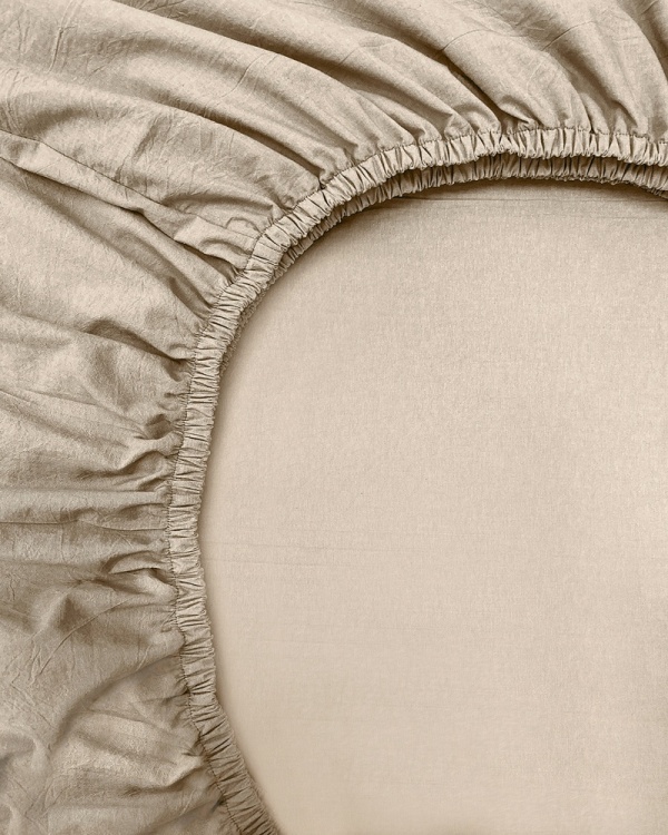 Постельное белье Provence, washed cotton с простыней на резинке