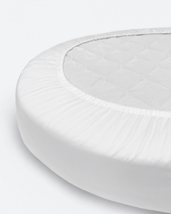 Постельное белье White Lux для круглой кровати