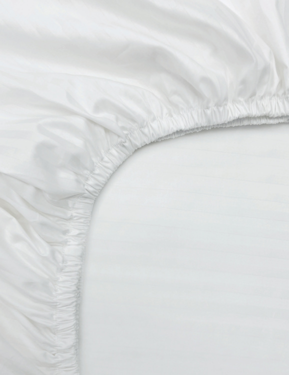 Простыня на резинке Stripe tencel