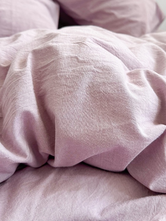 Постельное белье Berry Yogurt, washed cotton