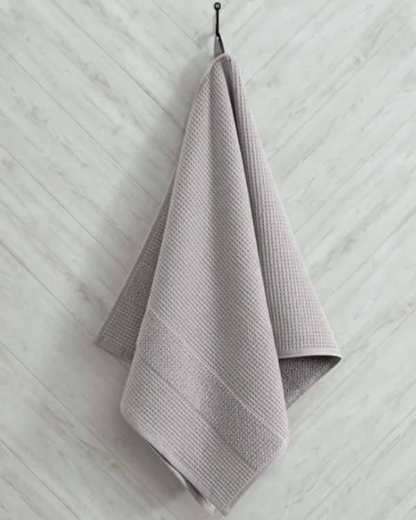 Полотенце двустороннее Truva, Серое