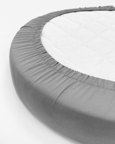 Постельное белье трикотаж Stone для круглой кровати