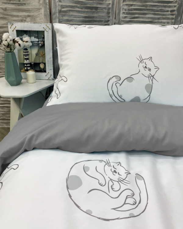 Постельное белье Lovely Cats Satin