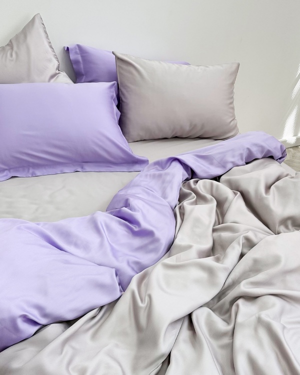 Постельное белье Tencel Silver-Very Peri Постельное белье Tencel Silver-Very Peri